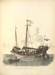 Um navio de guerra de William Alexander