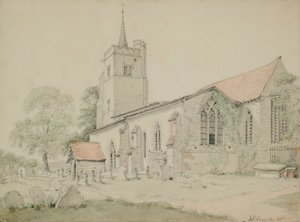Igreja de Aldenham, Hertfordshire de William Alexander