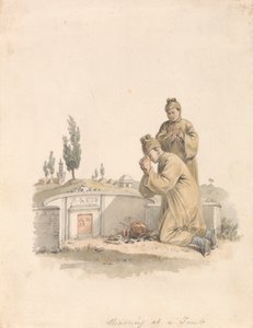 Luto numa Tumba de William Alexander