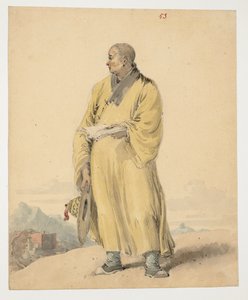 WD 961 f.53, Retrato de um Lama, ou Bonze de William Alexander