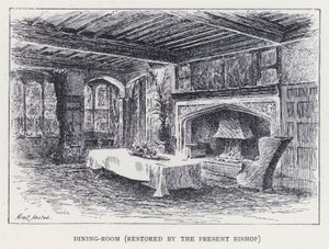 Sala de Jantar, restaurada pelo Bispo Presente (gravura)