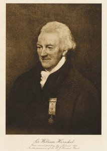 Sir William Herschel (1738-1822) (gravura)