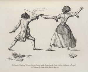 A Duquesa de Queensberry e Soubise de William Austin