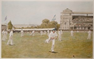 Cricket at Lords de William Barnes (after) Wollen