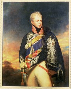 Retrato de Ernest, Duque de Cumberland e Rei de Hanôver de William Beechey