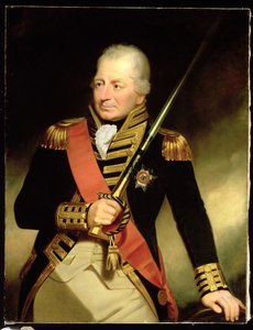 Retrato de John Jervis (1735-1823) Primeiro Conde de São Vicente, c.1805 de William Beechey