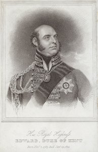 Retrato do príncipe Edward; Duque de Kent e Strathearn