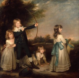 As crianças Oddie de William Beechey