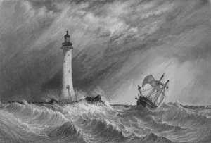Farol de Eddystone, 1836