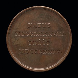 Inscrição [reverso], 1824. de William Binfield