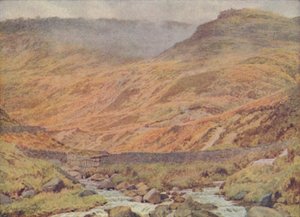 Uma vista nos Pennines, 1910 de William Biscombe Gardner