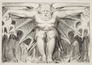 Uma divindade destruidora de William Blake
