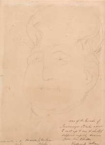 Uma Cabeça Visionária de William Blake