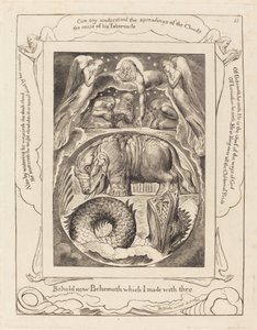 Behemoth e Leviatã de William Blake