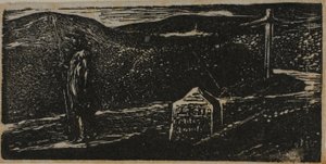 A viagem de Colinet: Marco LXII Milhas para Londres, de As Pastorais de Virgílio de William Blake