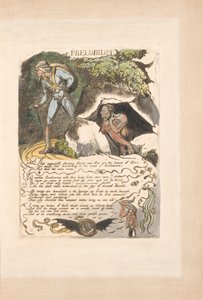 Europa. Uma Profecia, Placa 3, Prelúdio de William Blake