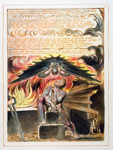 &39;His Specter Driv&39;n ...&39;, placa 6 de &39;Jerusalém&39; de William Blake