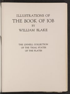 Ilustrações do Livro de Jó: A Coleção Linnell de Estados Experimentais das Placas de William Blake