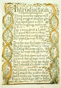 Introdução, placa 3 de &39;Songs of Innocence&39; de William Blake