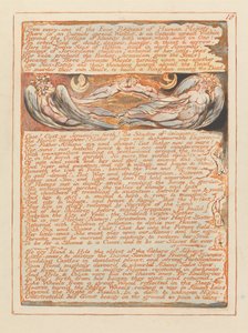 Jerusalém, ilustração 18, de cada uma das quatro regiões .... de William Blake
