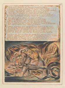 Jerusalém, Placa 46, Banho, médico moderado .... de William Blake