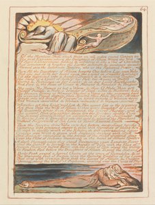 Jerusalém, Placa 64, Da Concha Mundana .... de William Blake
