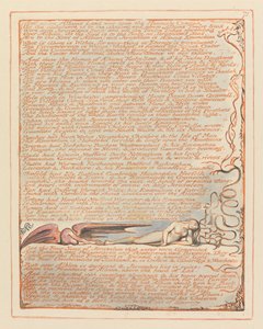 Jerusalém, Placa 71 e acima da Terra de Albions .... de William Blake
