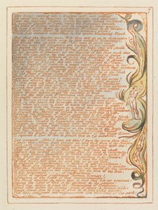 Jerusalém, ilustração 7, estava vivendo- ofegando .... de William Blake