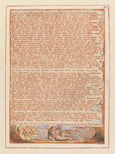 Jerusalém, ilustração 91, É mais fácil perdoar um inimigo .... de William Blake