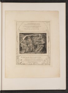 Jó repreendido por seus amigos de William Blake