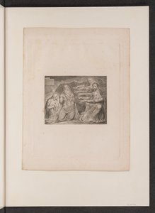 Job Rebuked by His Friends, 1825. de William Blake