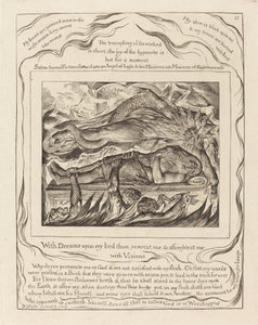 Os Sonhos Malignos de Jó de William Blake