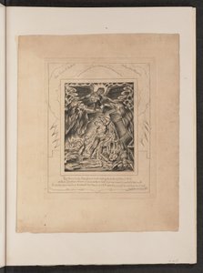 Filhos e Filhas de Jó Desiludidos por Satanás, 1825. de William Blake