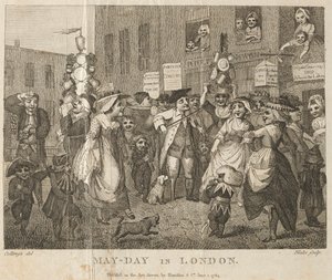 Dia de maio em Londres, 1784. de William Blake