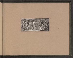 Menalcas vendo mulheres dançar de William Blake