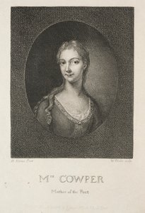 Sra. Cowper, mãe do poeta, 1802. de William Blake