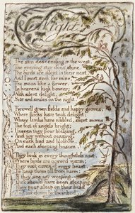Noite, 1789 de William Blake