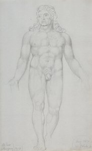 Parr velho quando jovem, 1820 de William Blake
