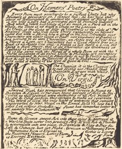 Sobre a Poesia de Homero (e) Sobre Virgílio de William Blake