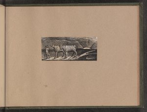 Regresso do Pastor, 1821. de William Blake