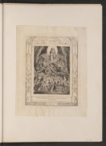 Satanás Diante do Trono de Deus de William Blake