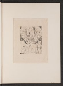 Satan Going Forth from the Presence of the Lord, 1825. de William Blake