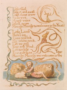 Songs of Innocence, Plate 26, Spring (Bentley 23) de William Blake