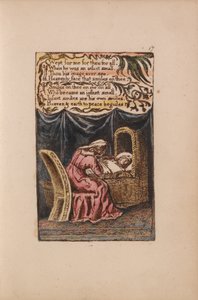 Canções de inocência e experiência, ilustração 17, Uma canção do berço (Bentley 17) de William Blake