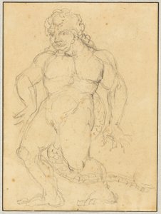 Estudo da Figura de Agnello Brunelleschi de William Blake