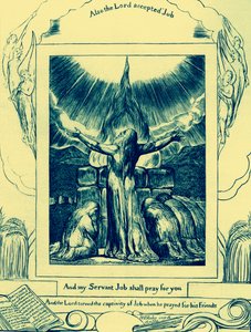 As ilustrações do Livro de Job de William Blake de William Blake