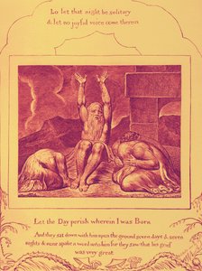 As ilustrações do Livro de Job de William Blake de William Blake