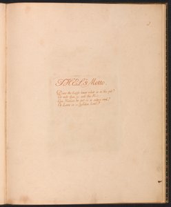 O Livro de Thel, Placa 1, Lema de Thels ... de William Blake