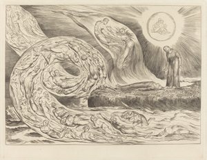 O Círculo dos Lusitanos: Paolo e Francesca, 1827. de William Blake