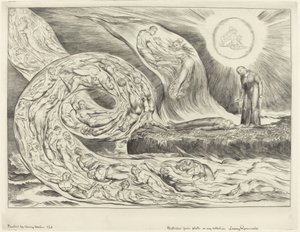 O Círculo dos Lusitanos: Paolo e Francesca, 1827. de William Blake